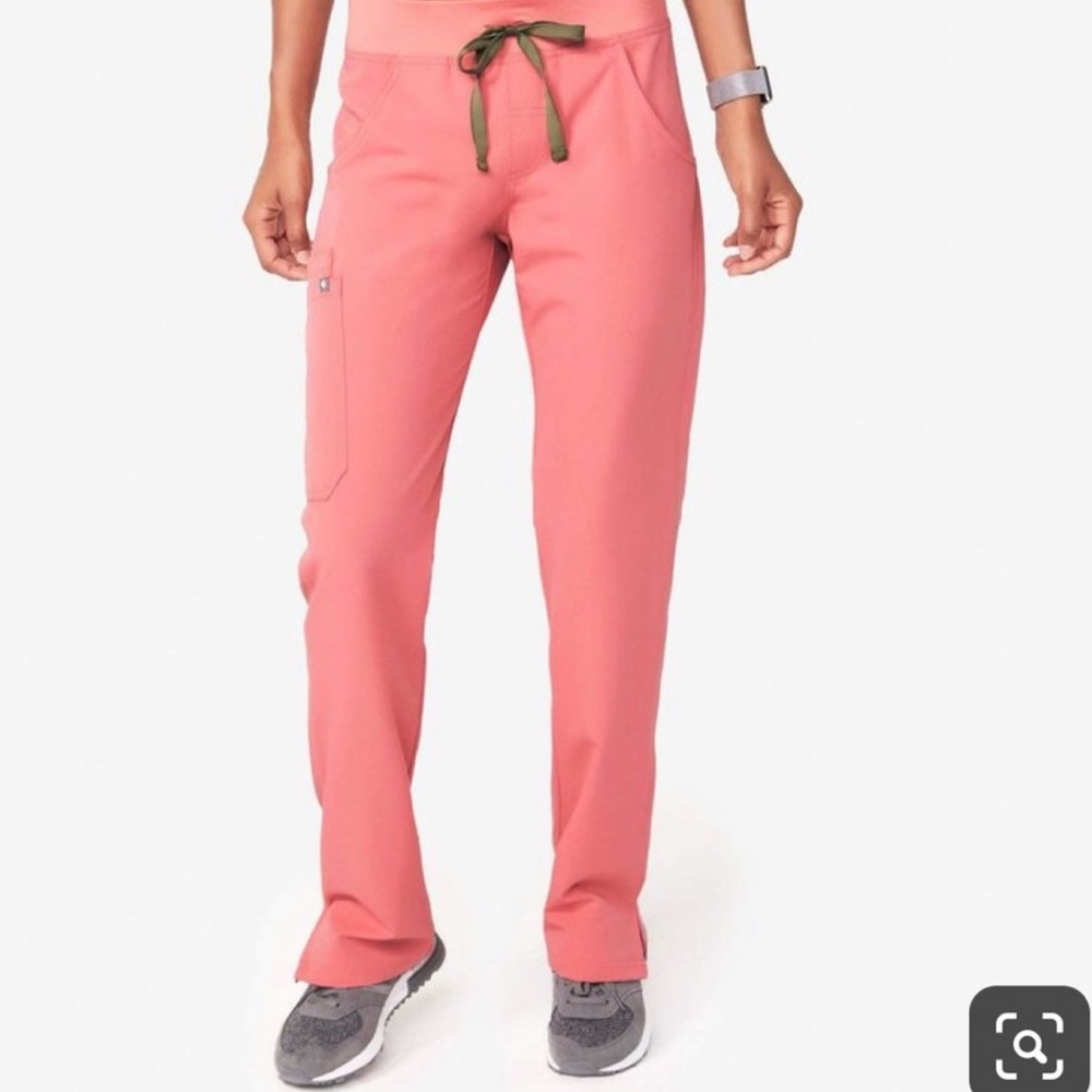 FIGS LIMITED EDITION PINK Kade Cargo ScrubPants,XL